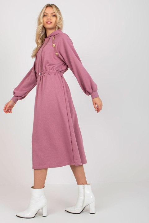 Sukienka Model RV-SK-8336.12P Dark Pink - Relevance Sukienka Model RV-SK-8336.12P Dark Pink - Relevance