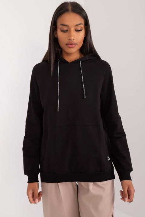 Bluza Damska Model RV-BL-9043.19 Black - Relevance Bluza Damska Model RV-BL-9043.19 Black - Relevance
