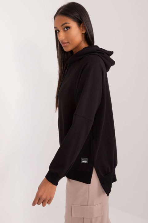 Bluza Damska Model RV-BL-9043.19 Black - Relevance Bluza Damska Model RV-BL-9043.19 Black - Relevance