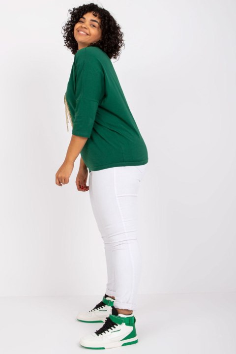 Bluzka Model RV-BZ-7577.29P Dark Green - Relevance Bluzka Model RV-BZ-7577.29P Dark Green - Relevance