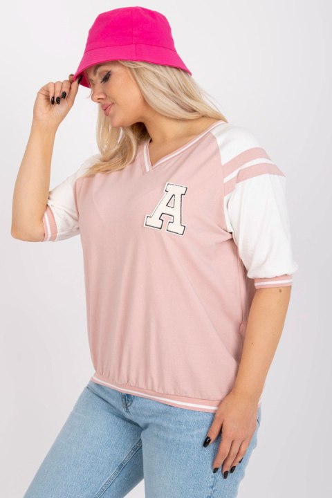 Bluzka Model RV-BZ-7830.30 Light Pink - Relevance Bluzka Model RV-BZ-7830.30 Light Pink - Relevance