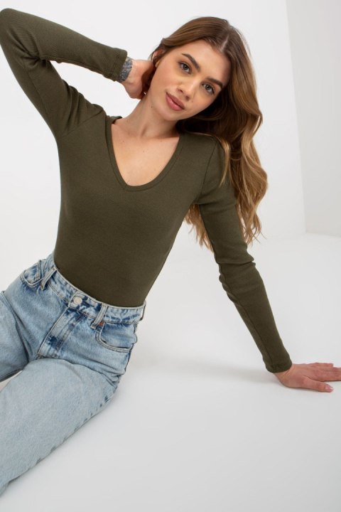 Bluzka Model RV-BZ-8317.11 Khaki - Relevance Bluzka Model RV-BZ-8317.11 Khaki - Relevance