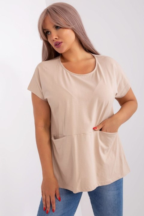 Bluzka Model RV-BZ-8845.19P Beige - Relevance Bluzka Model RV-BZ-8845.19P Beige - Relevance