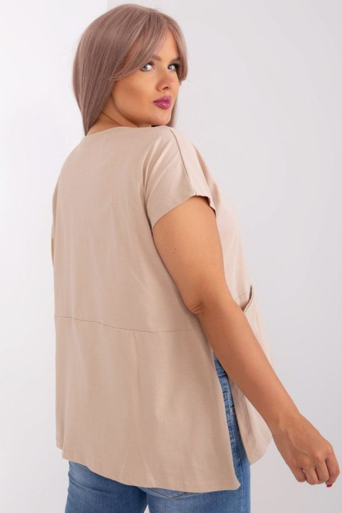 Bluzka Model RV-BZ-8845.19P Beige - Relevance Bluzka Model RV-BZ-8845.19P Beige - Relevance