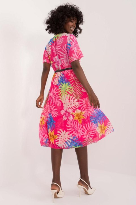 Sukienka Model DHJ-SK-13162-3.90 Dark Pink - Italy Moda Sukienka Model DHJ-SK-13162-3.90 Dark Pink - Italy Moda