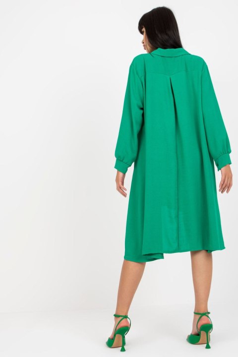 Sukienka Model DHJ-SK-15092.57P Green - Italy Moda Sukienka Model DHJ-SK-15092.57P Green - Italy Moda