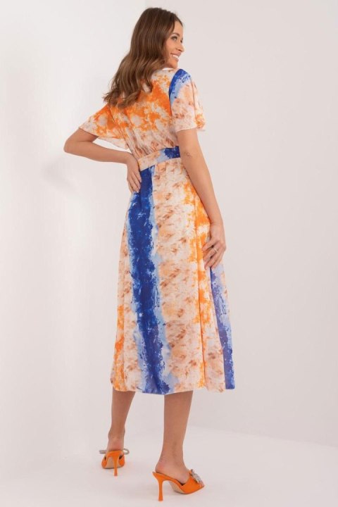 Sukienka Model DHJ-SK-15967-2.86 Orange - Italy Moda Sukienka Model DHJ-SK-15967-2.86 Orange - Italy Moda