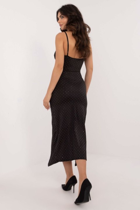 Sukienka Model DHJ-SK-17561.93P Black - Italy Moda Sukienka Model DHJ-SK-17561.93P Black - Italy Moda