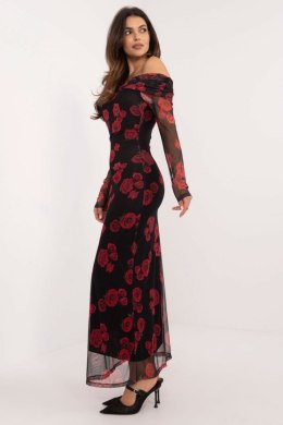 Sukienka Model DHJ-SK-18702-2.14P Black/Red - Italy Moda