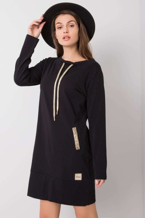 Sukienka Model RV-SK-6067.15X Black - Relevance Sukienka Model RV-SK-6067.15X Black - Relevance