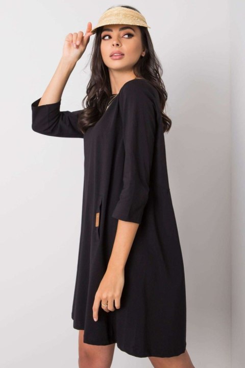 Sukienka Model RV-SK-6274.36P Black - Relevance Sukienka Model RV-SK-6274.36P Black - Relevance