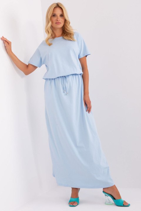 Sukienka Model RV-SK-7851.84 Light Blue - Relevance Sukienka Model RV-SK-7851.84 Light Blue - Relevance