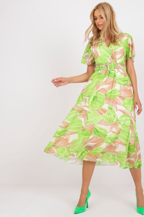 Sukienka Model DHJ-SK-15967.54P Light Green - Italy Moda Sukienka Model DHJ-SK-15967.54P Light Green - Italy Moda