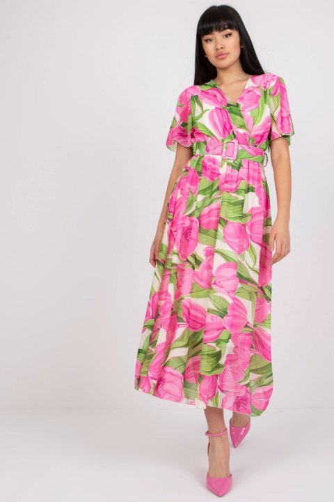 Sukienka Model DHJ-SK-15967.54P Pink - Italy Moda Sukienka Model DHJ-SK-15967.54P Pink - Italy Moda