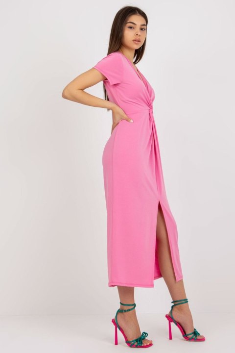 Sukienka Model DHJ-SK-17302.39X Pink - Italy Moda Sukienka Model DHJ-SK-17302.39X Pink - Italy Moda