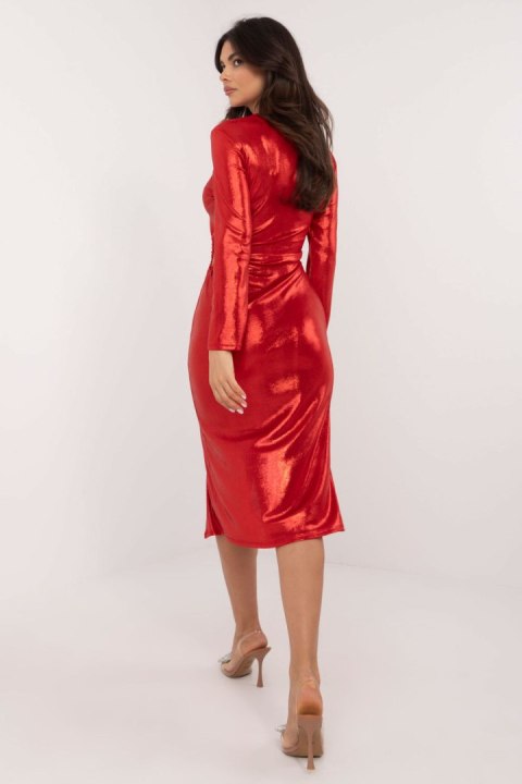 Sukienka Model DHJ-SK-18169.76 Red - Italy Moda Sukienka Model DHJ-SK-18169.76 Red - Italy Moda