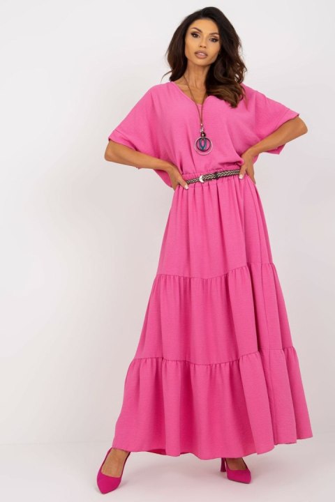 Spódnica Model DHJ-SD-8367.09 Dark Pink - Italy Moda Spódnica Model DHJ-SD-8367.09 Dark Pink - Italy Moda