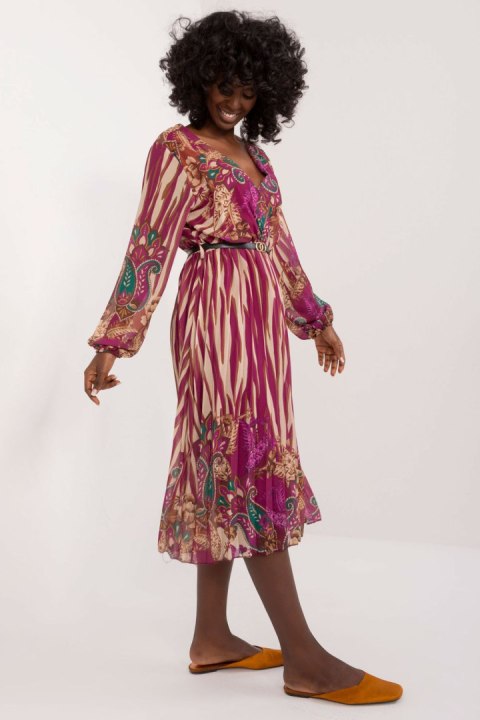 Sukienka Model DHJ-SK-10536N-6.47 Violet - Italy Moda Sukienka Model DHJ-SK-10536N-6.47 Violet - Italy Moda