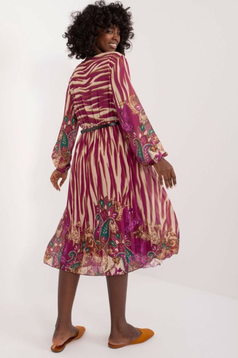 Sukienka Model DHJ-SK-10536N-6.47 Violet - Italy Moda Sukienka Model DHJ-SK-10536N-6.47 Violet - Italy Moda