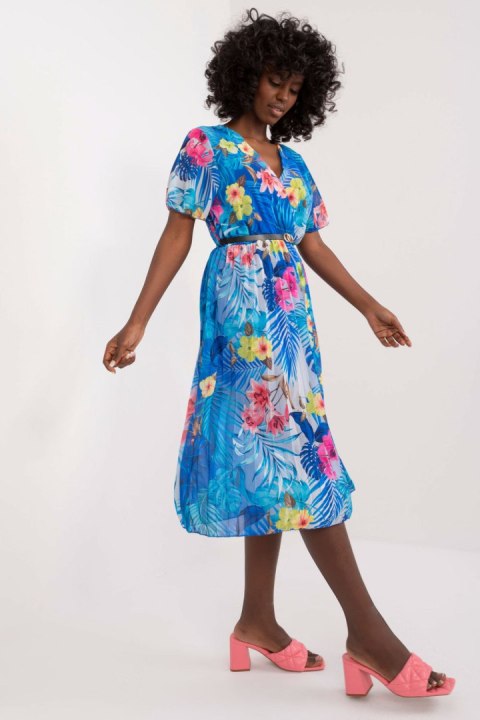 Sukienka Model DHJ-SK-13162-4.32 Dark Blue - Italy Moda Sukienka Model DHJ-SK-13162-4.32 Dark Blue - Italy Moda