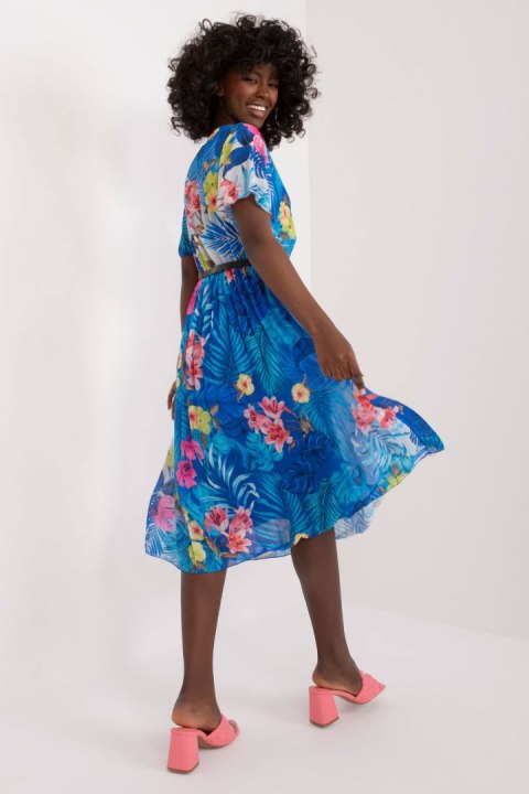 Sukienka Model DHJ-SK-13162-4.32 Dark Blue - Italy Moda Sukienka Model DHJ-SK-13162-4.32 Dark Blue - Italy Moda