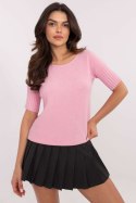 Sweter Damski Model DHJ-SW-9316.02P Light Pink - Italy Moda
