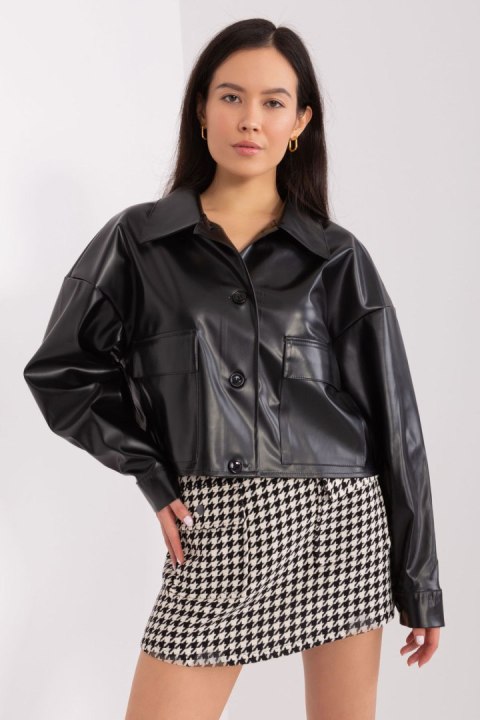 Kurtka Damska Model LK-KR-508543-2.35P Black - Lakerta Kurtka Damska Model LK-KR-508543-2.35P Black - Lakerta