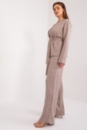 Spodnie Komplet Model LK-KMPL-509546.02 Dark Beige - Lakerta