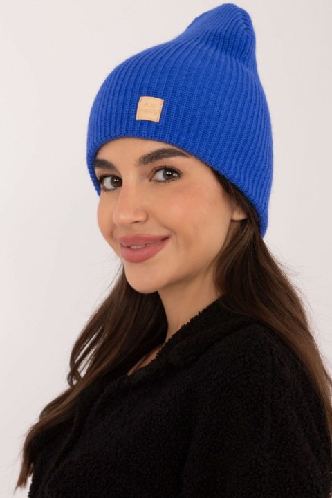 Czapka Model JK-CZ-50.25 Cobalt - Rue Paris Czapka Model JK-CZ-50.25 Cobalt - Rue Paris
