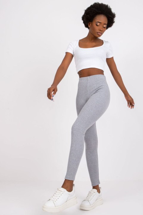 Legginsy Model RV-LG-7533.08 Grey - Rue Paris Legginsy Model RV-LG-7533.08 Grey - Rue Paris