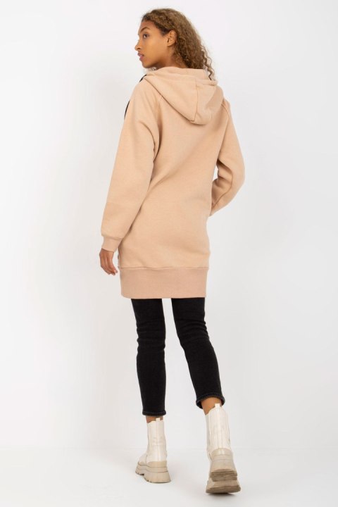 Bluza Damska Model AP-BL-AP-3004.32 Beige - Rue Paris Bluza Damska Model AP-BL-AP-3004.32 Beige - Rue Paris