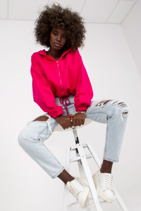 Bluza Damska Model RV-BL-8081.36P Fuksja - Rue Paris Bluza Damska Model RV-BL-8081.36P Fuksja - Rue Paris