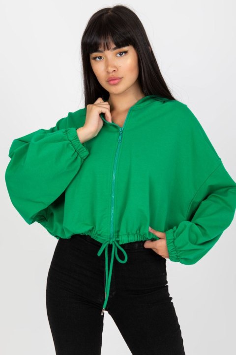 Bluza Damska Model RV-BL-8081.36P Green - Rue Paris Bluza Damska Model RV-BL-8081.36P Green - Rue Paris