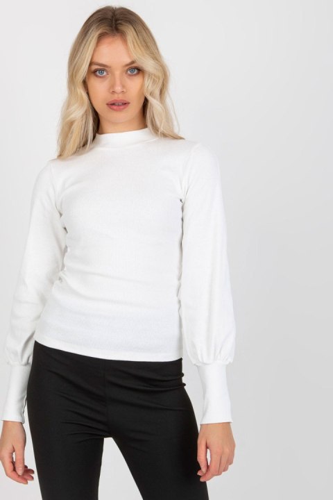 Bluzka Model RV-BZ-5223.15 White - Rue Paris Bluzka Model RV-BZ-5223.15 White - Rue Paris