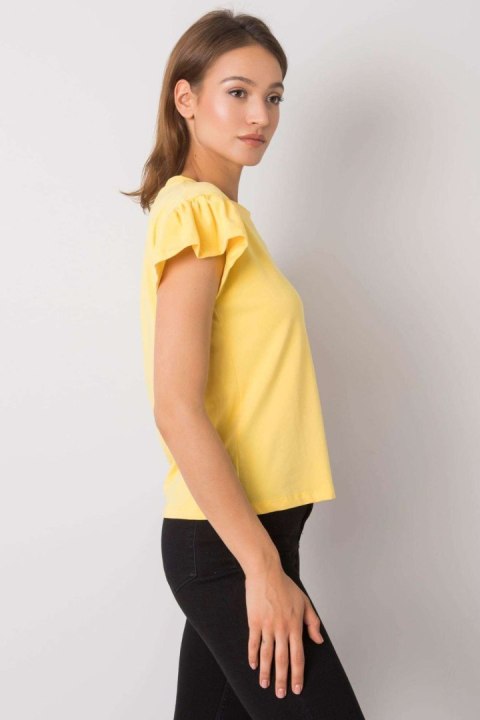 Bluzka Model RV-BZ-6724.69 Yellow - Rue Paris Bluzka Model RV-BZ-6724.69 Yellow - Rue Paris