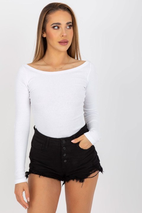 Bluzka Model RV-BZ-8021.23 White - Rue Paris Bluzka Model RV-BZ-8021.23 White - Rue Paris