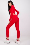 Legginsy Model RV-LG-7533.08 Red - Rue Paris