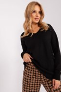 Sweter Damski Model TO-SW-1810.28P Black - Rue Paris