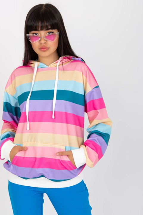 Bluza Damska Model RV-BL-8147.09 Multicolor - Rue Paris Bluza Damska Model RV-BL-8147.09 Multicolor - Rue Paris