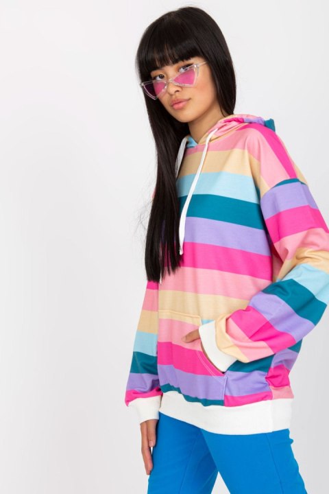 Bluza Damska Model RV-BL-8147.09 Multicolor - Rue Paris Bluza Damska Model RV-BL-8147.09 Multicolor - Rue Paris