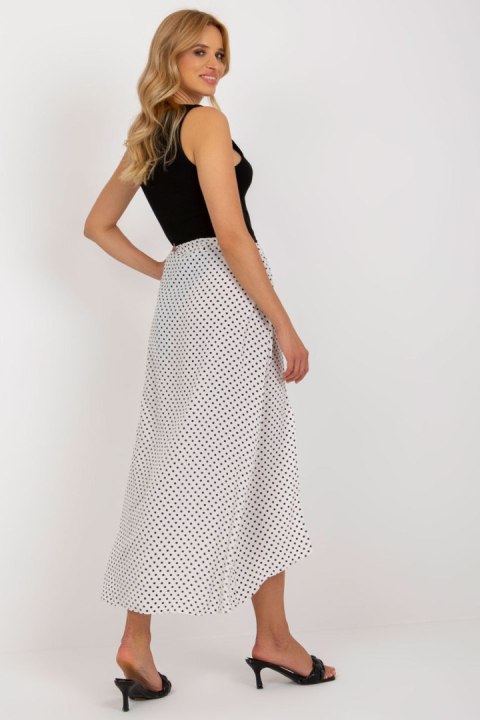 Spódnica Model WN-SD-2205-1.25X White/Navy - Rue Paris Spódnica Model WN-SD-2205-1.25X White/Navy - Rue Paris