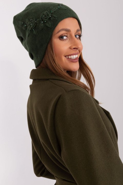 Czapka Model AT-CZ-2329.76 Dark Green - AT Czapka Model AT-CZ-2329.76 Dark Green - AT