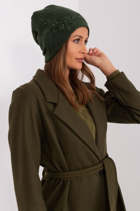 Czapka Model AT-CZ-2329.76 Dark Green - AT Czapka Model AT-CZ-2329.76 Dark Green - AT