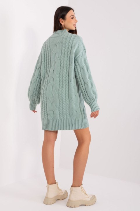 Sweter Damski Model AT-SW-2367-1.35P Mint - AT Sweter Damski Model AT-SW-2367-1.35P Mint - AT