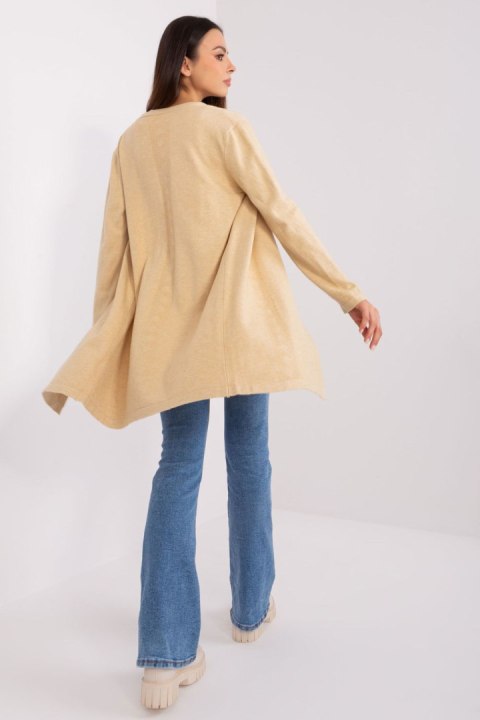 Sweter Kardigan Model AT-SW-2333.31X Beige - AT Sweter Kardigan Model AT-SW-2333.31X Beige - AT