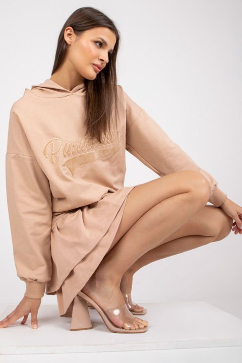 Spódnica Komplet Model FA-KMPL-7761.89P Camel - Fancy Spódnica Komplet Model FA-KMPL-7761.89P Camel - Fancy