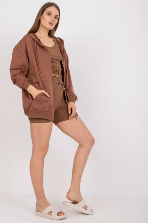 Spodnie Komplet Model FA-KMPL-7742.56P Brown - Fancy Spodnie Komplet Model FA-KMPL-7742.56P Brown - Fancy