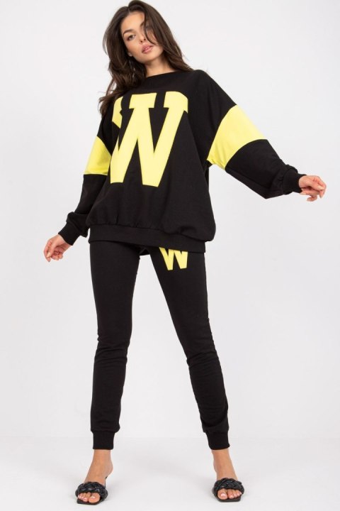 Spodnie Komplet Model FA-KMPL-7856.44P Black/Yellow - Fancy Spodnie Komplet Model FA-KMPL-7856.44P Black/Yellow - Fancy