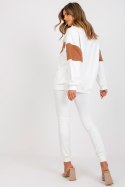 Spodnie Komplet Model FA-KMPL-7856.44P White/Brown - Fancy