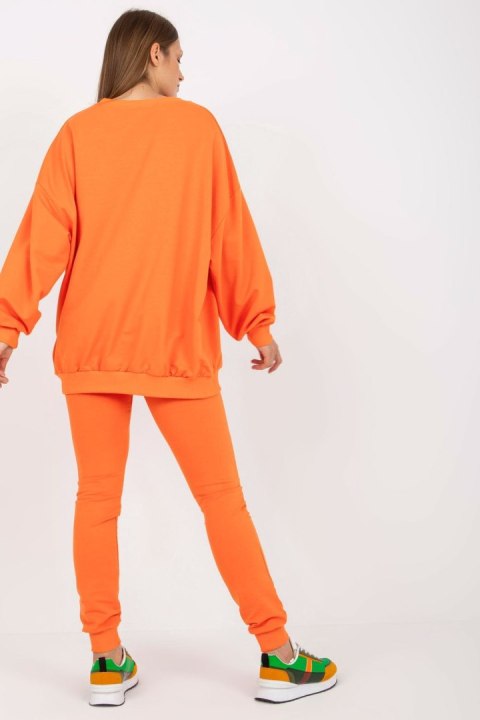 Spodnie Komplet Model FA-KMPL-7893.67 Orange - Fancy Spodnie Komplet Model FA-KMPL-7893.67 Orange - Fancy